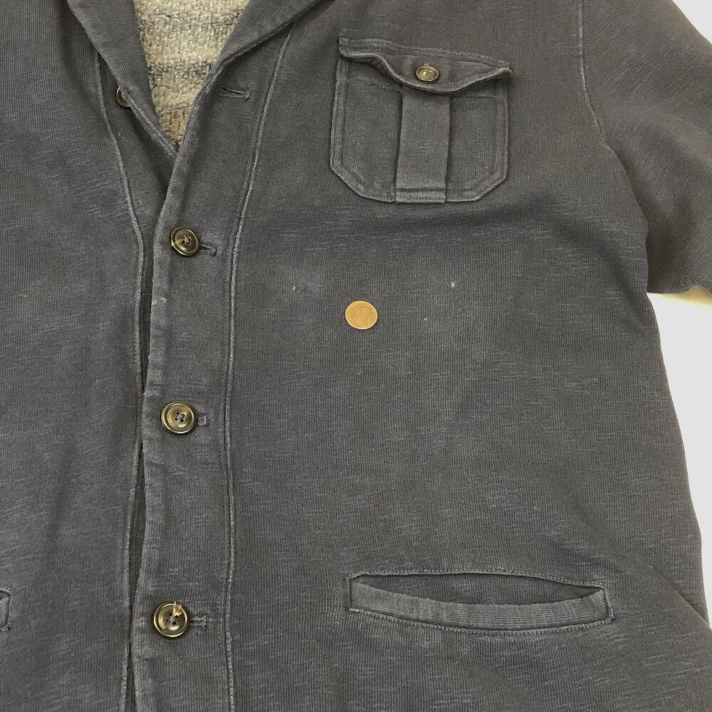 Polo Ralph Lauren RL Mens Navy Blue Sportsman Shawl Collar Button Front Cardigan - Picture 5 of 15